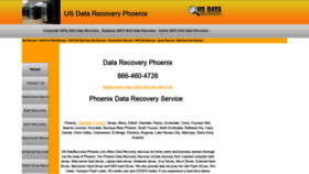 What Us-datarecovery-phoenix.com website looked like in 2020 (4 years ago)