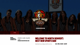 What Uglydogsportscafe.com website looked like in 2020 (4 years ago)