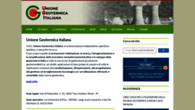 What Unionegeotermica.it website looked like in 2020 (4 years ago)