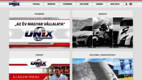 What Unixauto.hu website looked like in 2020 (4 years ago)