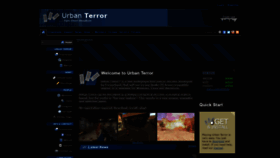 What Urbanterror.info website looked like in 2020 (4 years ago)