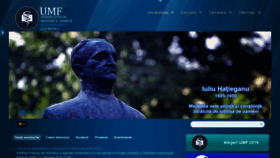 What Umfcluj.ro website looked like in 2020 (4 years ago)