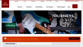 What Us.abrsm.org website looked like in 2020 (4 years ago)