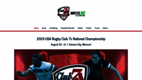 What Usaclub7s.com website looked like in 2020 (4 years ago)