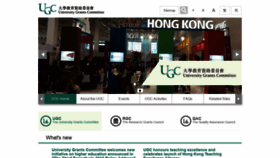 What Ugc.edu.hk website looked like in 2020 (4 years ago)