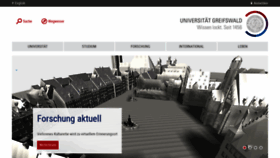 What Uni-greifswald.de website looked like in 2020 (4 years ago)