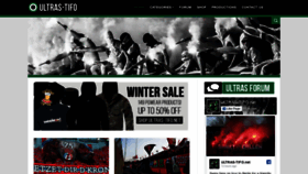 What Ultras-tifo.net website looked like in 2020 (4 years ago)