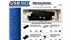 What Usbmax.com website looked like in 2020 (4 years ago)