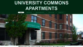 What Universitycommonsapartments.com website looked like in 2020 (4 years ago)