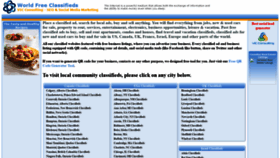 What Universelisting.com website looked like in 2020 (4 years ago)