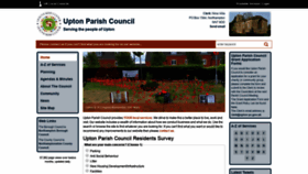 What Upton-pc.gov.uk website looked like in 2020 (4 years ago)