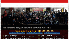 What Untagsmg.ac.id website looked like in 2020 (4 years ago)