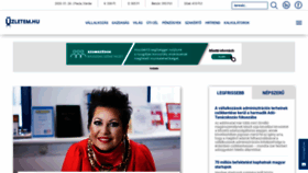 What Uzletem.hu website looked like in 2020 (4 years ago)