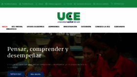 What Uce.edu.do website looked like in 2020 (4 years ago)