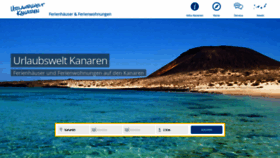 What Urlaubswelt-kanaren.com website looked like in 2020 (4 years ago)