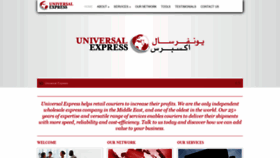 What Universalexpressgroup.com website looked like in 2020 (4 years ago)