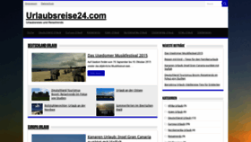 What Urlaubsreise-24.com website looked like in 2020 (4 years ago)