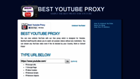 What Unblockerproxy.info website looked like in 2020 (4 years ago)