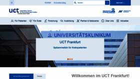 What Uct-frankfurt.de website looked like in 2020 (4 years ago)
