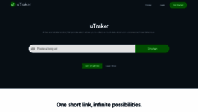 What Utraker.com website looked like in 2020 (4 years ago)