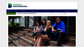 What Undira.ac.id website looked like in 2020 (6 years ago)