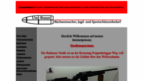 What Ub-waffen.de website looked like in 2020 (4 years ago)