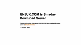What Unjuk.com website looked like in 2020 (4 years ago)