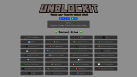 What Unblocked.ist website looked like in 2020 (4 years ago)