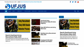 What Ufjus.com website looked like in 2020 (4 years ago)