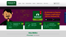 What Unimedfoz.com.br website looked like in 2020 (4 years ago)