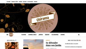What Usirama.com website looked like in 2020 (4 years ago)