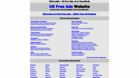 What Usfreeads.ws website looked like in 2020 (4 years ago)
