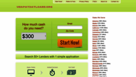 What Usapaydayloans.org website looked like in 2020 (4 years ago)