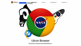 What Ultronbrowser.io website looked like in 2020 (4 years ago)