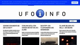 What Ufo-information.de website looked like in 2020 (4 years ago)