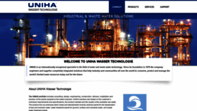 What Uniha.info website looked like in 2020 (4 years ago)