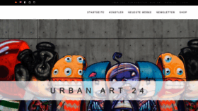 What Urbanart24.de website looked like in 2020 (4 years ago)