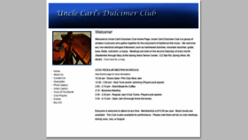 What Unclecarls.org website looked like in 2020 (4 years ago)