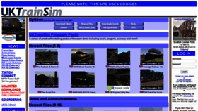 What Uktrainsim.com website looked like in 2020 (4 years ago)