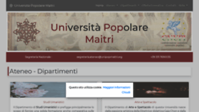 What Unipopmaitri.org website looked like in 2020 (4 years ago)
