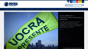 What Uocra.org website looked like in 2020 (4 years ago)