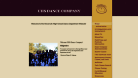 What Unidancecompany.org website looked like in 2020 (4 years ago)