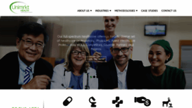 What Unimrkthealth.com website looked like in 2020 (5 years ago)
