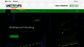 What Unitvps.com website looked like in 2020 (4 years ago)