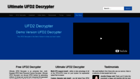 What Ufd2decrypter.com website looked like in 2020 (4 years ago)