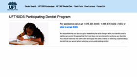 What Uftdental.com website looked like in 2020 (4 years ago)