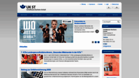 What Ukst.de website looked like in 2020 (4 years ago)