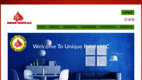 What Uniqupaints.com website looked like in 2020 (4 years ago)