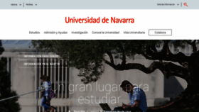 What Unav.es website looked like in 2020 (4 years ago)