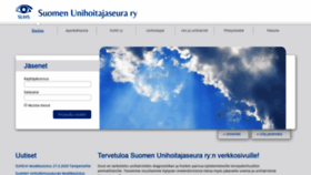 What Unihoitajat.fi website looked like in 2020 (4 years ago)